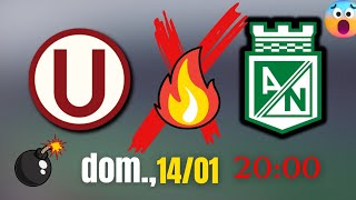 💣🔥¡Universitario se enfrenta a Atlético Nacional en amistoso internacional en Miami [upl. by Jenei]