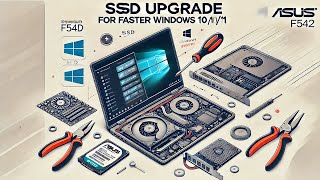 Upgrade SSD su ASUS F542 Boosta Prestazioni con Windows 1011 e M2 Sata [upl. by Fritts]