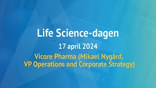 Vicore Pharma  Life Sciencedagen 17 April 2024 [upl. by Lyon]