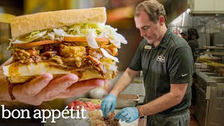 A Day Making The Most Famous Sandwiches in New Orleans  On The Line  Bon Appétit [upl. by Aamsa]