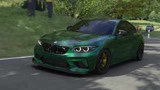 Assetto Corsa BMW M2cs at Course de côte de Massongex [upl. by Evilo407]