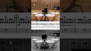 Orchestral Excerpts Timpani sheet  GUSTAV HOLST  The Planets  MARS mallets timpani [upl. by Cassilda]