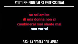 883 la regola dellamico karaoke con cori [upl. by Golub679]