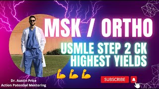 Highest Yield MSK amp Ortho Concepts for USMLE Step 2 CK Surgery Shelf amp Family Medicine Shelf [upl. by Anawed]