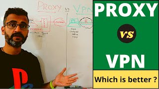 proxy vs vpn  Which is better  Explained with a real life example 2021 [upl. by Mandych701]