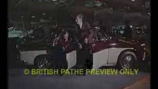 1962 Earls Court London Motor Show [upl. by Elbam]