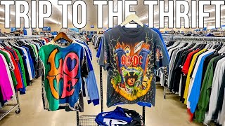 Trip To The Thrift Flipping Goodwill Clothes on EBAY [upl. by Arrac326]