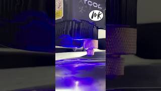 Gravure laser sur de l’acier inoxydable  Xtool M1 xtool shorts [upl. by Wilden]