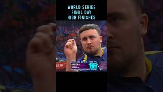 World Series of Darts  Final Day  Highest Finishes [upl. by Itirahc]