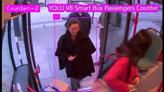 Building a Smart Bus Passengers Counter with YOLOv8  AIDriven Public Transport Solutions [upl. by Kathi]