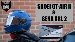 Shoei GT Air II and Sena SRL 2  Install amp Review [upl. by Sherry]