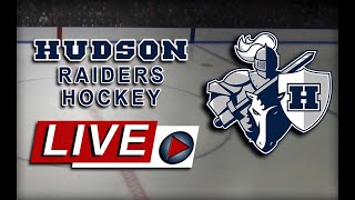 20232024 Hudson Raiders Boys Hockey vs Wausau West [upl. by Pammi770]