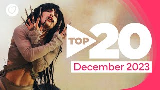 Eurovision Top 20 Most Watched December 2023  UnitedByMusic [upl. by Ardnasirk]