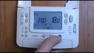 Honeywell CM907 Digital Programmable Room Thermostat [upl. by Zulch]