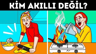 Yetişkinleri Zorlayan Ama Gençlerin Şıp Diye Çözdüğü 18 Bilmece [upl. by Greenwald]