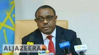 🇪🇹 Ethiopian PM Hailemariam resigns [upl. by Harte]