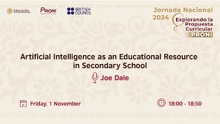 Artificial Intelligence as an Educational Resource in Secondary School [upl. by Shelah217]