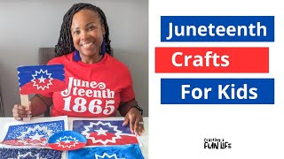 Easy Juneteenth Crafts for Kids and adults [upl. by Lefkowitz365]