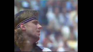 French Open 1979 4R  Bjorn Borg v Giles Moretton [upl. by Hamlet441]