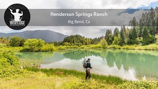 Henderson Springs Ranch Northern Ca  Waterfront Fly Fishing Wilderness Ranch [upl. by Eneleuqcaj]