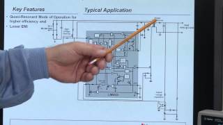 LM5023 Quasiresonant operation demo [upl. by Lifton]