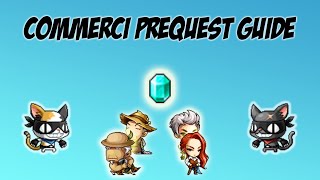 Maplestory Commerci Prequest Guide [upl. by Yldarb]