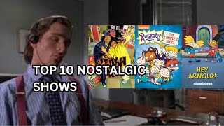 Top 10 Most Nostalgic TV Shows of the 2000s  Relive Your Childhood Favorites [upl. by Fletch711]