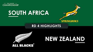 HIGHLIGHTS  SOUTH AFRICA v NEW ZEALAND  The Rugby Championship 2024 [upl. by Fatimah]