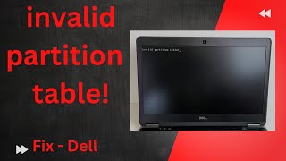 Invalid Partition Table Easy fix  2024 [upl. by Vasiliu]