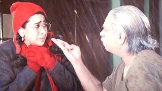 Kader Khan Best Comedy Scenes  Dhanwan Movie  Kader Khan Comedy  Karishma Kapoor Shakti Kapoor [upl. by Reace504]