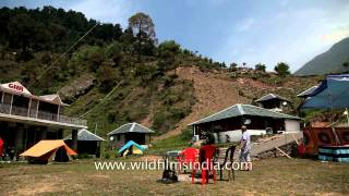 View of the Great Himalayan Resort  Bhagsunath [upl. by Nirrep]