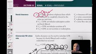 Glomerular Filtration Rate and Renal Clearance [upl. by Joana]