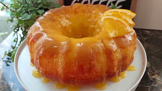 Super easy Orange Cake Recipe  How to make orange cake [upl. by Itra]