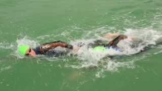 Open Water Swim Drafting Tips  Triathlon [upl. by Gathers663]