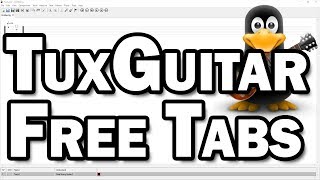 TuxGuitar Tutorial – Free Guitar Play Along Software [upl. by Uis172]