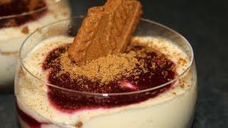 Tiramisu au thé vert et coulis de fruits rouges [upl. by Nytnerb]