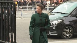 La princesa Ana de Inglaterra hospitalizada quotcon heridas levesquot tras un quotincidentequot  AFP [upl. by Heigho747]