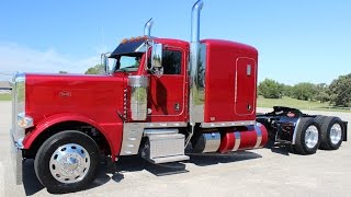 600 HP 2017 Peterbilt 389 Flat Top 18 Speed 23 Real Gauges [upl. by Edison]