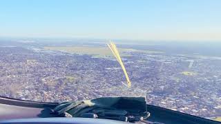 Landing a gyroplane at Parafield Airport [upl. by Ilahtan]