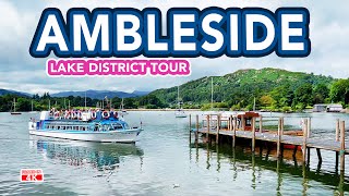 AMBLESIDE Lake Windermere Walk Lake District UK Tour [upl. by Sualohcin]