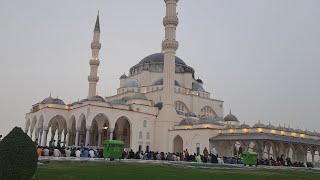 Largest Mosque of Sharjah  Iftar at sharjah Grand Mosque ramadan2024 ramzan uae [upl. by Tannenwald105]