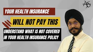 What is not covered in Health Insurance  Waiting Periods  Exclusions  Non Payable Items [upl. by Clara]