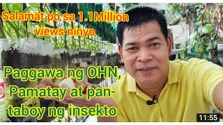 OHN PAMATAY at PANTABOY NG INSEKTO SA LAHAT NG TANIM with ENG sub [upl. by Benji576]