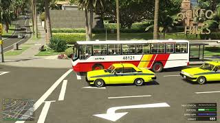 GTA V Ônibus Ciferal GLS 97 Auto Viação Alpha RJ Bus Simulator V [upl. by Meikah]