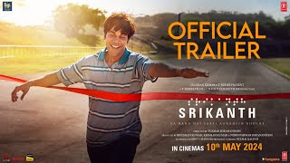 SRIKANTH Official Trailer RAJKUMMAR RAO  SHARAD JYOTIKA ALAYA  TUSHAR H  BHUSHAN K NIDHI [upl. by Yeltsew]