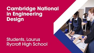 Cambridge National in Engineering Design students at Laurus Rycroft High School [upl. by Ellan]