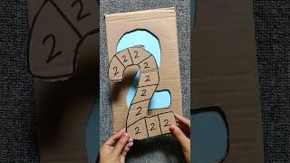 diy toddler entertaimentnumber activity idea montessoriactivities montessori preschoollearning [upl. by Aelahs]