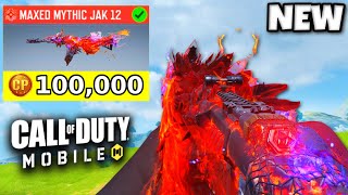 NEW MAXED OUT MYTHIC JAK 12 in COD MOBILE 🤯 [upl. by Michaella]