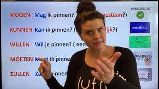 NT2 A2 Mag ik Kan ik Kunnen Mogen Moeten Willen Zullen😱modale werkwoorden learndutch modalverbs [upl. by Ahseihs]