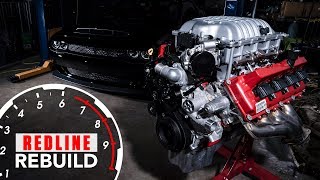 Engine build timelapse 840hp Dodge Demon Hemi V8  Redline Rebuilds  S3E1 [upl. by Brigham]